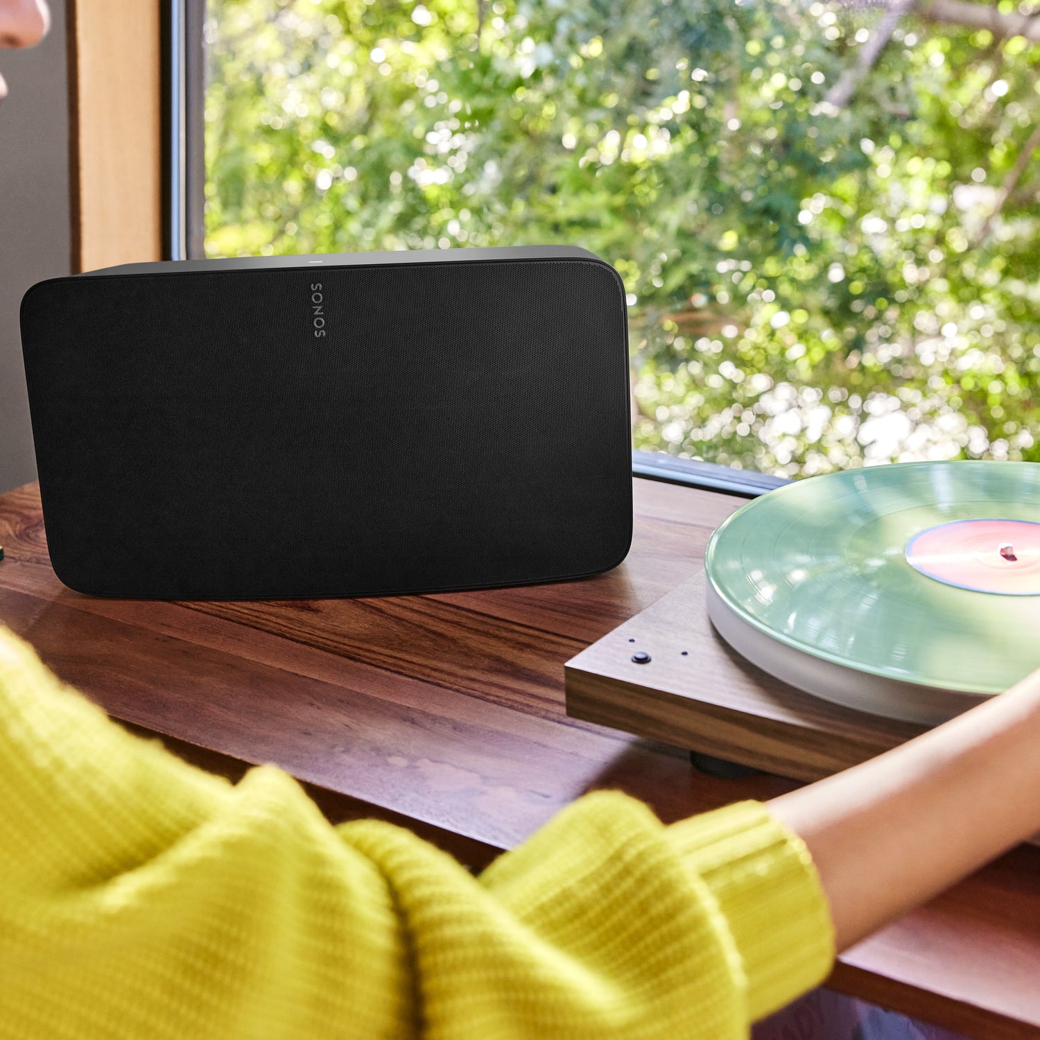 Sonos Five Ultimate Wireless Smart Speaker - Black (S24)
