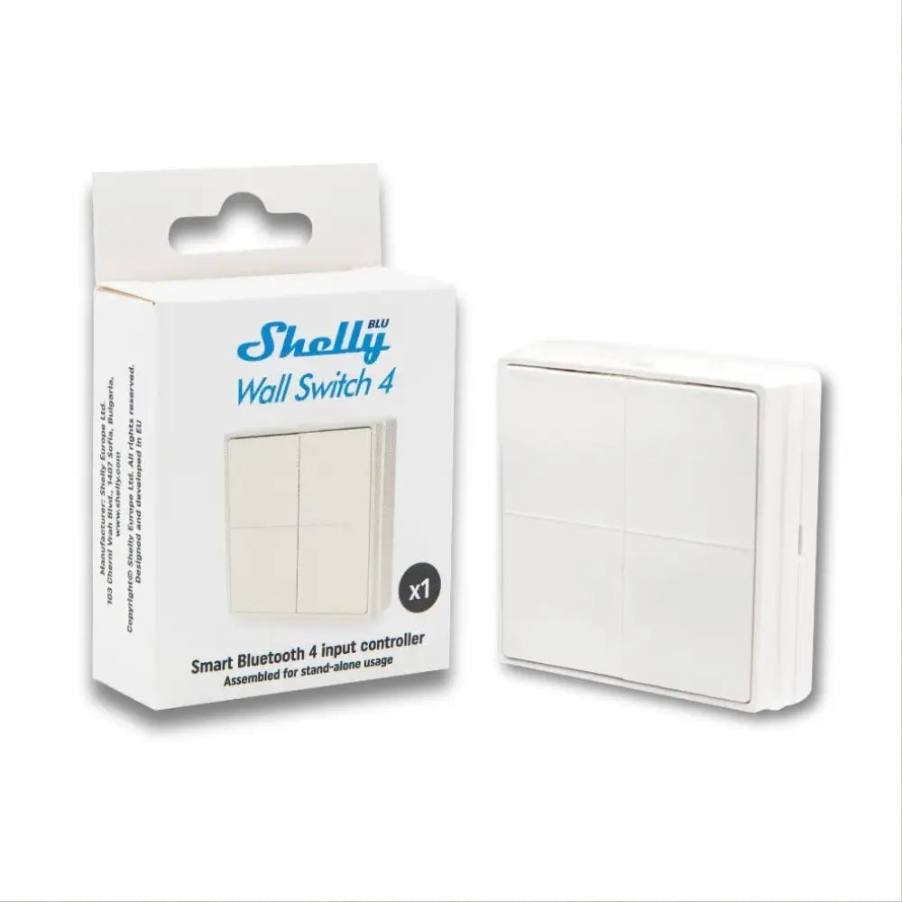 Shelly BLU Wall Switch 4 ZB - Stand Alone