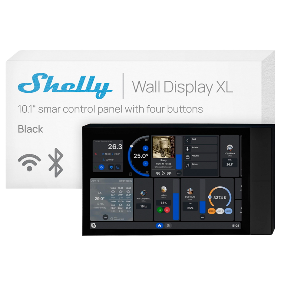Shelly Wall Display XL Black
