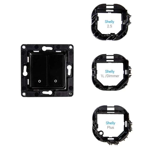 Shelly Wall Switch 2 - Black